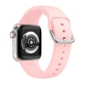 Miniatyrbild 3 av 5: Silikon Armband Apple Watch 41/40/38 mm - Ljus Rosa