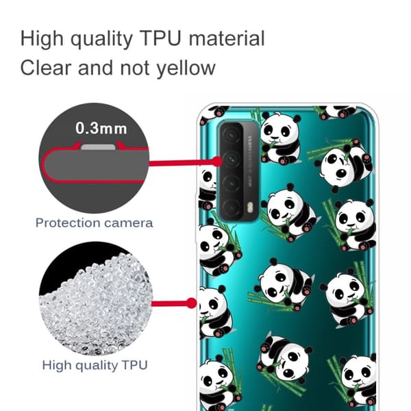 Huawei P Smart (2021) - Skal Med Tryck - Baby Panda