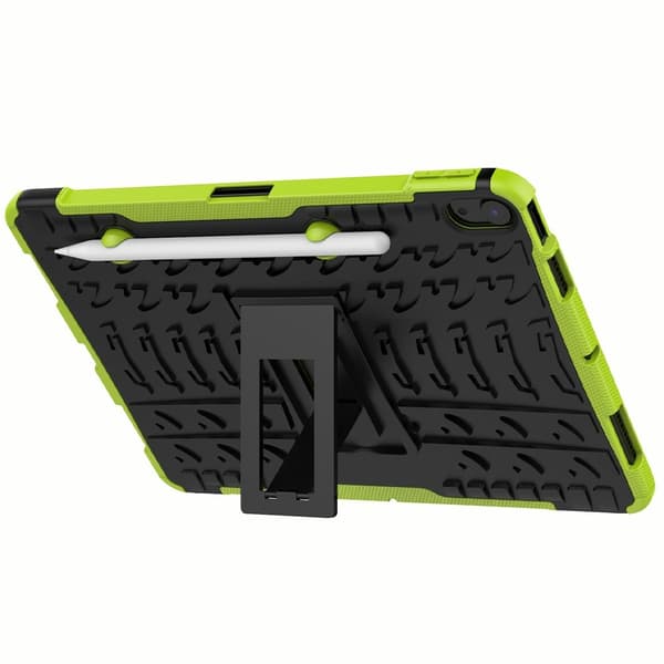 iPad Air 2025-2020 Skal Rugged Kickstand Armor Grön