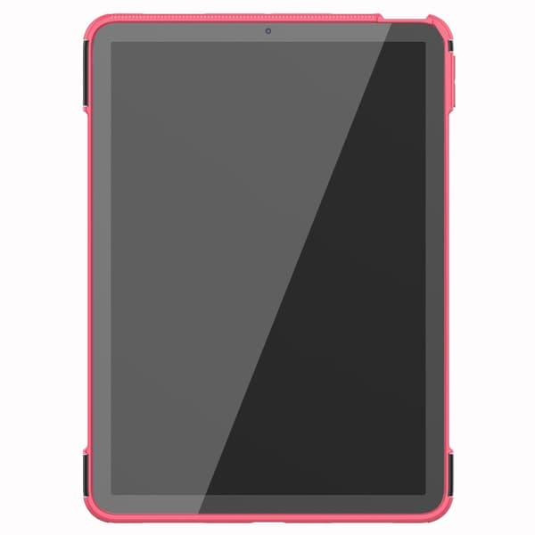 iPad Air 2025-2020 Skal Rugged Kickstand Armor Rosa