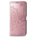 Miniatyrbild 3 av 5: iPhone 11 Pro Max - Mandala Läder Fodral - Roségul