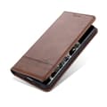Miniatyrbild 7 av 10: Samsung Galaxy S21 - AZNS Flip Fodral - Brun