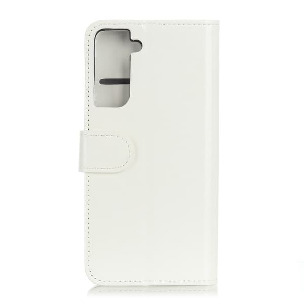 Samsung Galaxy S21 - Vintage Textur Fodral - Vit