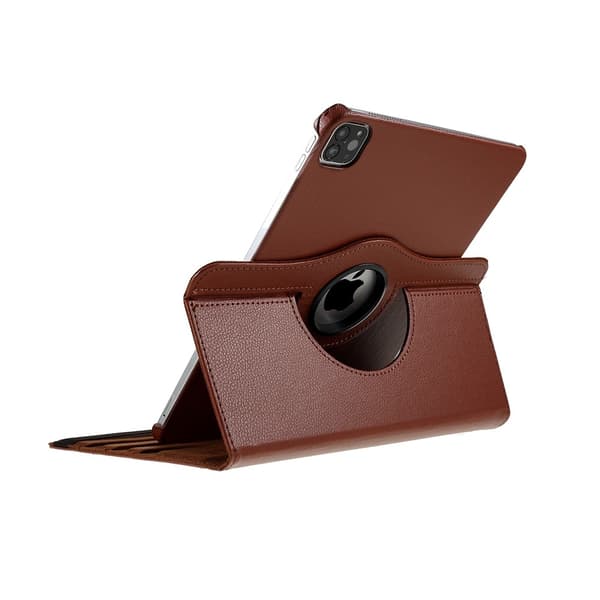 iPad Air 2025-2020 / Pro 11 Fodral 360° Rotation Brun