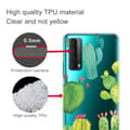 Miniatyrbild 4 av 4: Huawei P Smart (2021) - Skal Med Tryck - Cactus