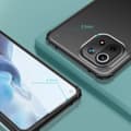 Miniatyrbild 5 av 5: Xiaomi Mi 11 Lite - Shockproof Hybrid Armor Skal - Svart