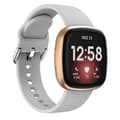 Miniatyrbild 2 av 5: Silikon Armband Versa 3/Fitbit Sense - Grå