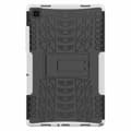 Miniatyrbild 4 av 5: Samsung Galaxy Tab A7 10.4 Skal Rugged Kickstand Armor Vit