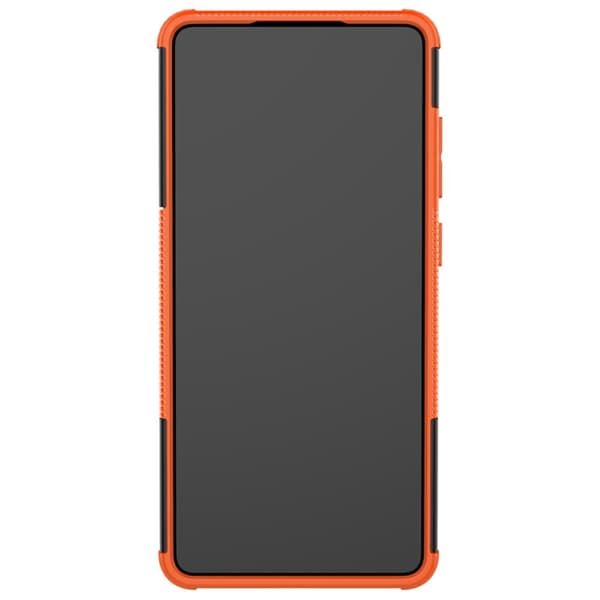 Samsung Galaxy A72 - Ultimata Stöttåliga Skalet med Stöd - Orange