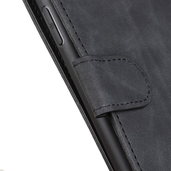 Samsung Galaxy A52 / A52s - KHAZNEH Retro Läder Fodral - Svart
