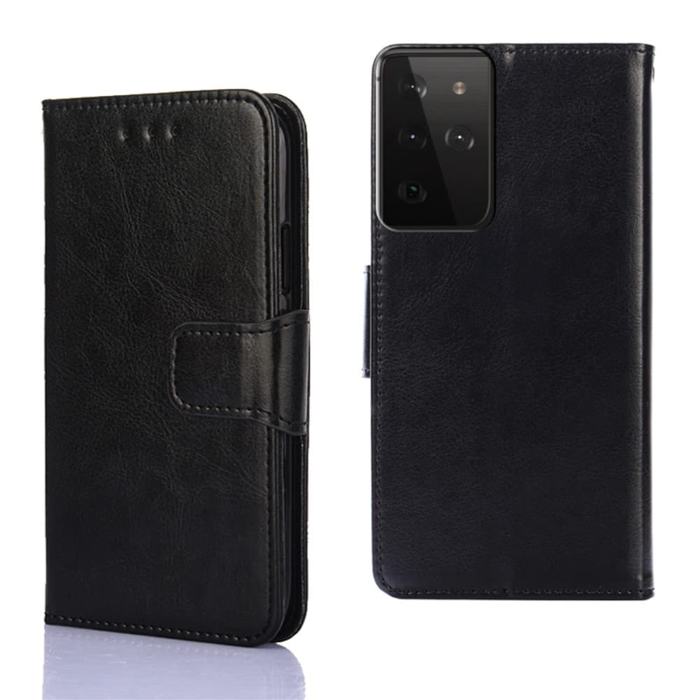 Samsung Galaxy S21 Ultra - Plånboksfodral - Svart