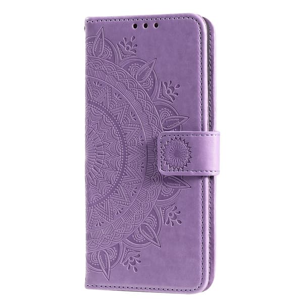 Samsung Galaxy A51 - Mandala Plånboksfodral - Lila