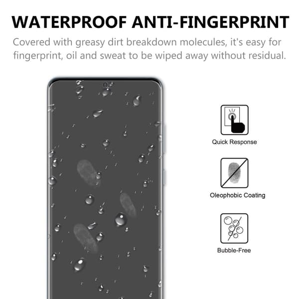 Samsung Galaxy S20 Plus - Heltäckande Härdat Glas