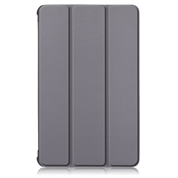 Lenovo Tab M8 2nd Gen (HD) Litchi Tri-Fold Fodral Grå