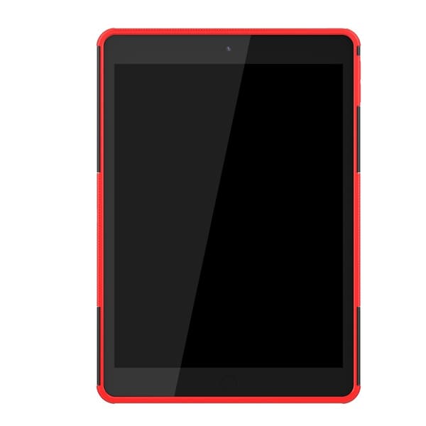 iPad 10.2 2019/2020/2021 Skal Rugged Kickstand Armor Röd