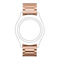 Miniatyrbild 2 av 5: Lyxigt Metallarmband I Rostfritt Stål - Roséguld (22 mm)