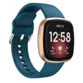 Miniatyrbild 2 av 5: Silikon Armband Versa 3/Fitbit Sense - Blå