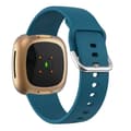 Miniatyrbild 1 av 5: Silikon Armband Versa 3/Fitbit Sense - Blå