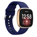 Miniatyrbild 2 av 5: Silikon Armband Versa 3/Fitbit Sense - Mörk Blå