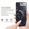 Miniatyrbild 3 av 5: Samsung Galaxy S21 Ultra - AMORUS Heltäckande Skärmskydd I Härdat Glas