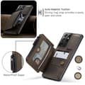 Miniatyrbild 4 av 5: Samsung Galaxy S21 Ultra - CASEME Skal med Plånboksfunktion - Brun