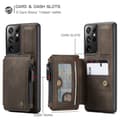 Miniatyrbild 5 av 5: Samsung Galaxy S21 Ultra - CASEME Skal med Plånboksfunktion - Brun