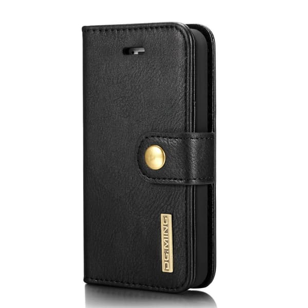 iPhone 5/5S/SE 2016 - DG.MING 2in1 Magnet Fodral - Svart