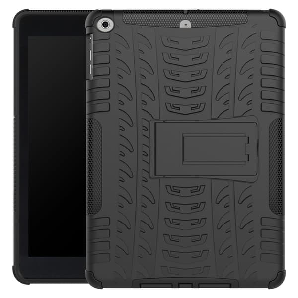 iPad Air / 9.7" (2017) / (2018) - Rugged Kickstand Armor - Svart