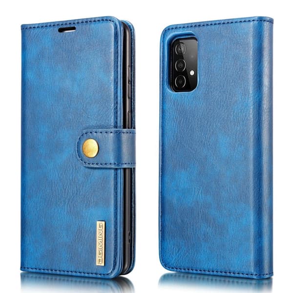 Samsung Galaxy A52 / A52s - DG.MING 2in1 Magnet Fodral - Blå