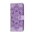 Miniatyrbild 2 av 5: Samsung Galaxy A52 / A52s - Mandala Läder Fodral - Lila
