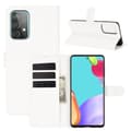 Miniatyrbild 1 av 5: Samsung Galaxy A52 / A52s - Litchi Textur Fodral - Vit
