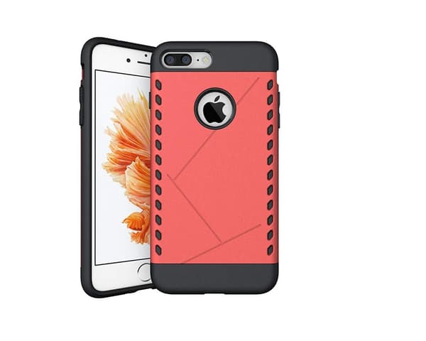 iPhone 6/6S Plus - Armour Shield Skal - Röd
