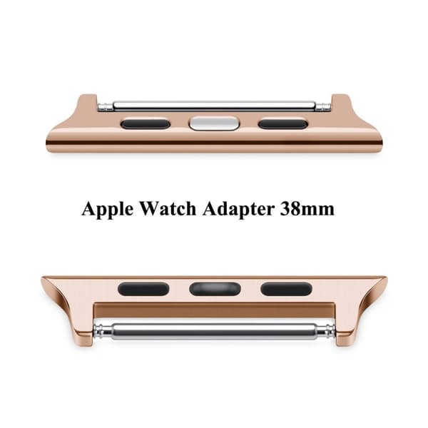 Spring Bar Fästen till Apple Watch 41/40/38 mm - Roséguld