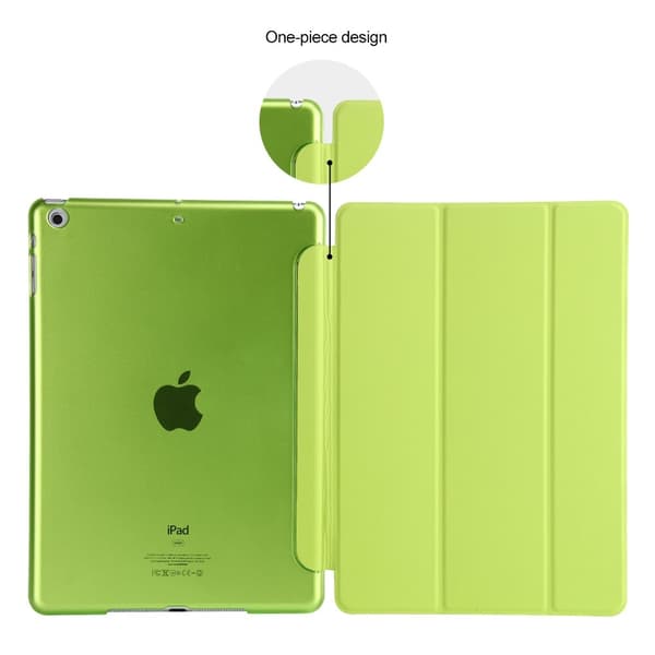 iPad Air / 9.7" (2017) / (2018) - Slimfit Tri-Fold Fodral - Grön