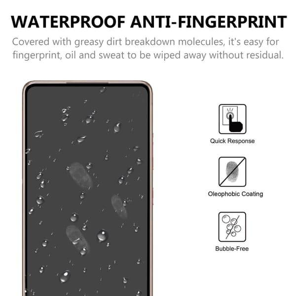 Samsung Galaxy S21 - Premium Heltäckande Skärmskydd I Härdat Glas