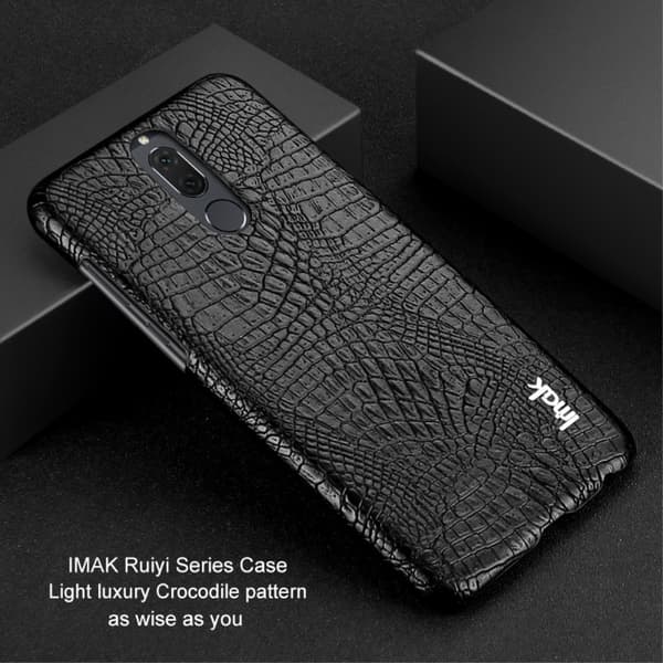 Huawei Mate 10 Lite - IMAK Krokodil Skal - Svart