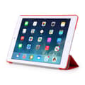 Miniatyrbild 2 av 2: iPad Air / 9.7" (2017) / (2018) - Slimfit Tri-Fold Fodral - Röd
