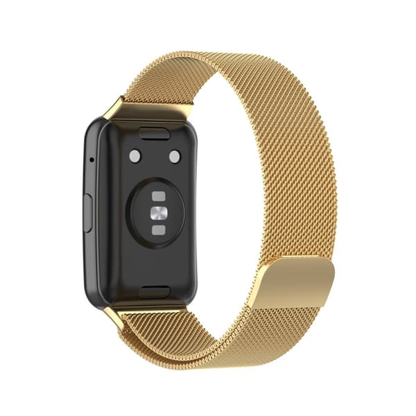Milanese Loop Metall Armband Huawei Watch Fit - Guld
