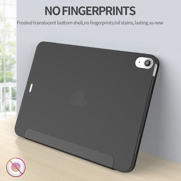 iPad Air 2025-2020 / Pro 11 2018 Fodral Tri-Fold Svart