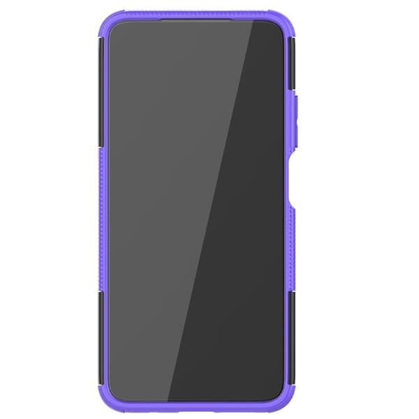 Xiaomi Redmi 9T - Ultimata Stöttåliga Skalet med Stöd - Lila