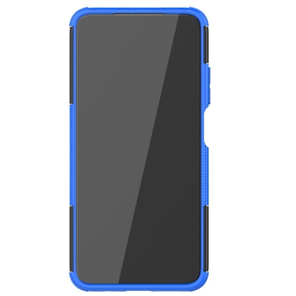Xiaomi Redmi 9T - Ultimata Stöttåliga Skalet med Stöd - Blå