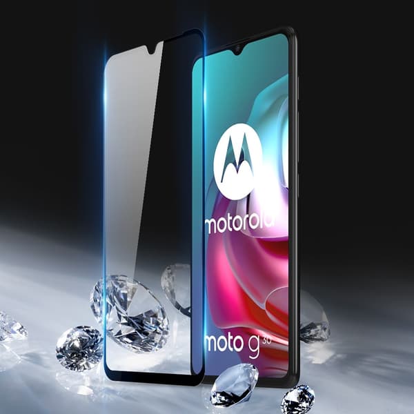 Motorola Moto G10/G30 - DUX DUCIS Heltäckande Skärmskydd I Härdat Glas