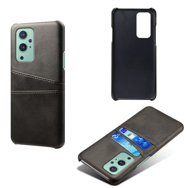 OnePlus 9 Pro - KSQ Skal Med Kortfack - Svart