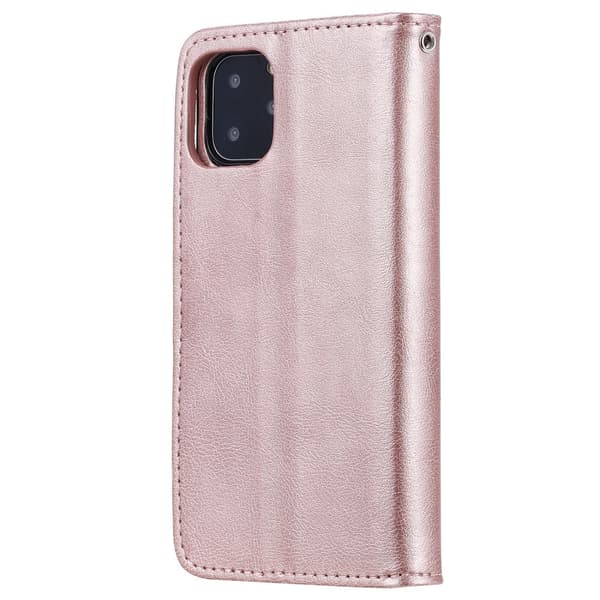 iPhone 11 Pro - Plånboksfodral / Magnet Skal - Roséguld