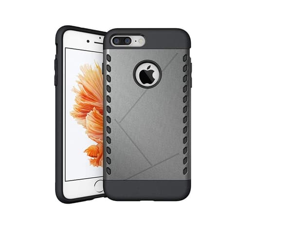 iPhone 7/8 Plus - Armour Shield Skal - Grå