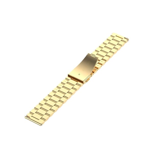 Lyxigt Metallarmband I Rostfritt Stål - Guld (20mm)