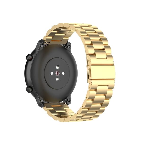 Lyxigt Metallarmband I Rostfritt Stål - Guld (20mm)