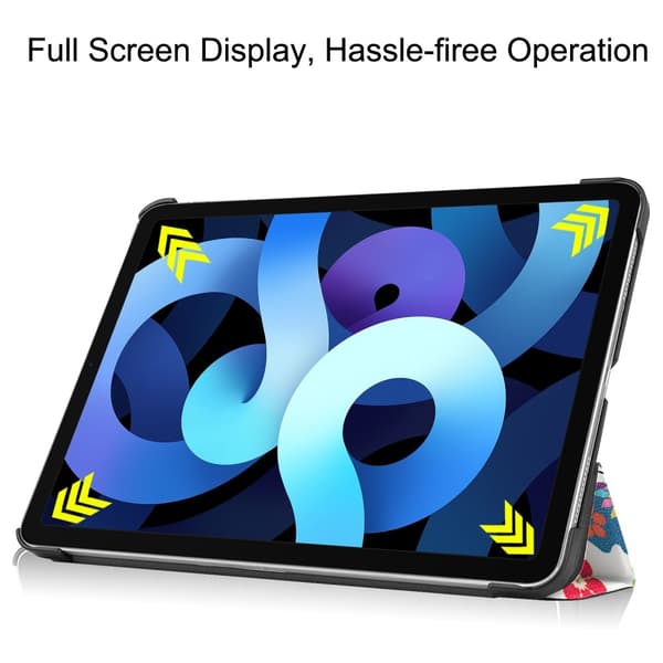 iPad Air 2025-2020 Fodral Tri-Fold Fjärilar