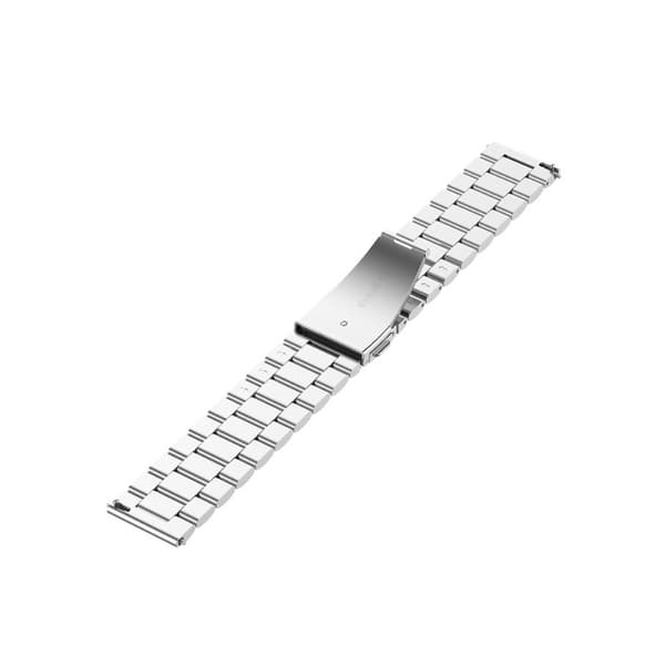 Lyxigt Metallarmband I Rostfritt Stål - Silver (20mm)