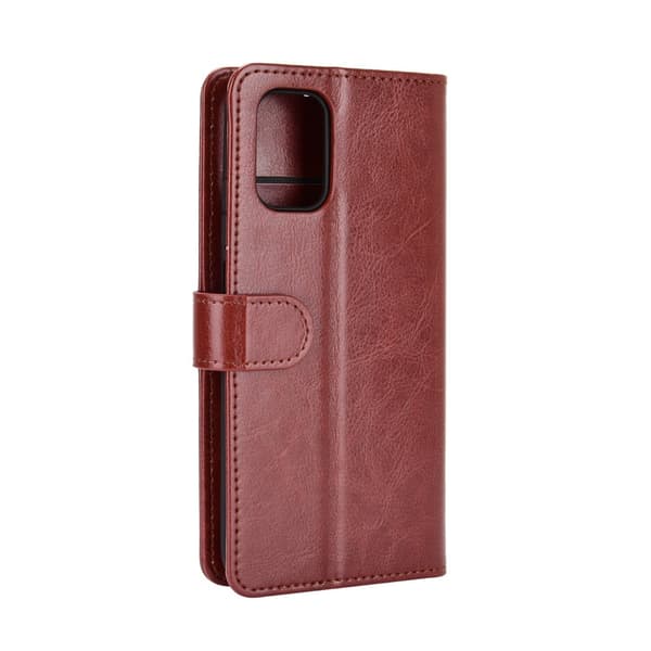 Xiaomi Redmi 9T - Crazy Horse Läder Fodral - Brun